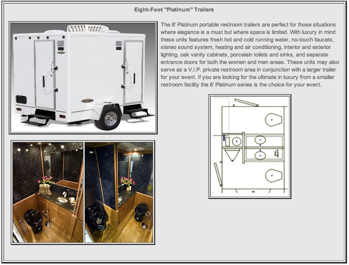 Event Rentals Luxury Restroom Trailer Rentals MassachusettsNHRICT